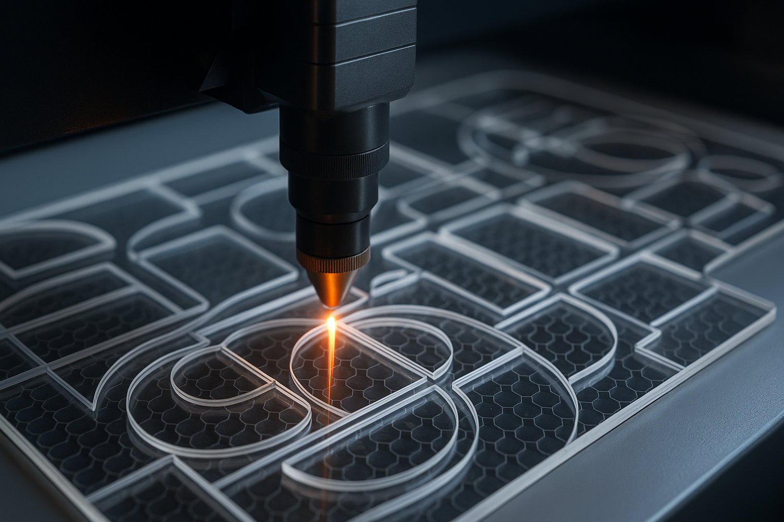 Taglio Laser su Plexiglass: Applicazioni Industriali