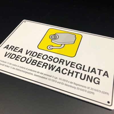 Placas de señalización