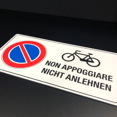 Placas de señalización