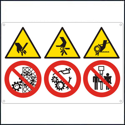 Placas de señalización